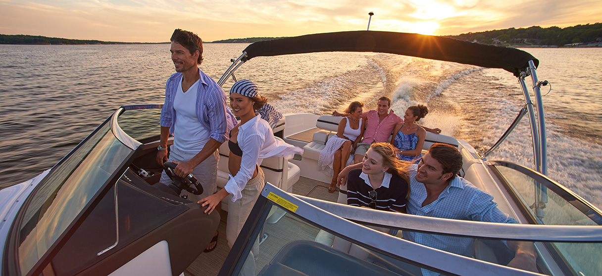 Cobalt R Series R30 Taking Seven Passengers for Sunset Cruise