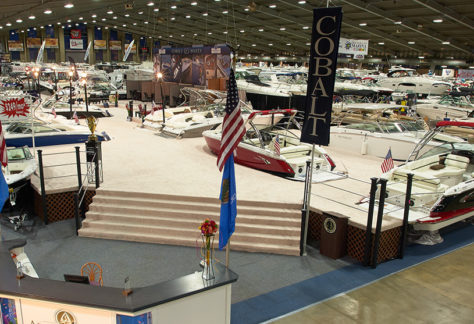 Cobalt Models on Display at the Tampa Bay Fall Boat Show