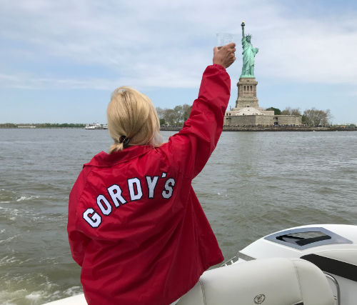 Mary Perks and Lady Liberty