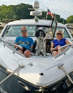 Bill & Sharon with their dog